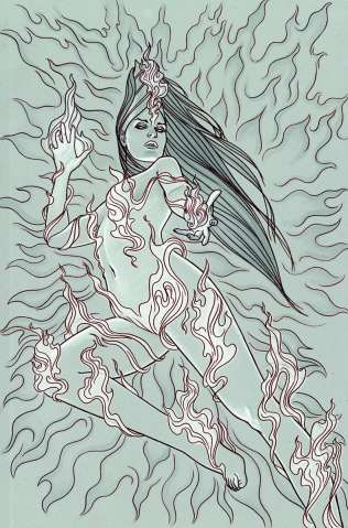 Devi: Rebirth #3 (Frison Sketch Cover)