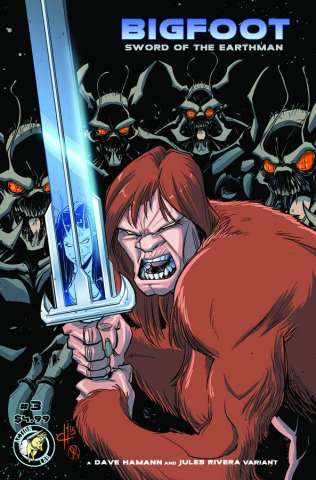 Bigfoot: Sword of the Earthman #3 (Hamann & River Cover)