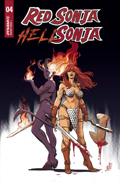 Red Sonja: Hell Sonja #4 (Spalletta Cover)