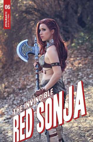 The Invincible Red Sonja #6 (Cosplay Cover)