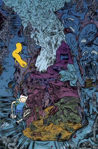 Adventure Time Comics #4 (Subscription Greenstone Cover)