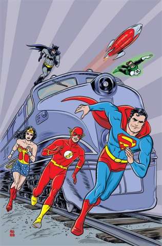 Superman: Space Age #2 (Michael Allred Cover)