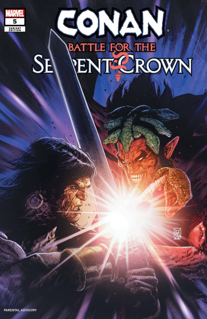Conan: Battle for the Serpent Crown #5 (Giangiordano Cover)