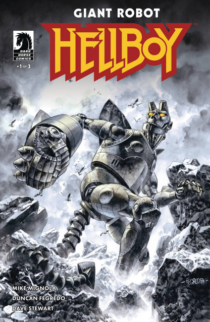 Giant Robot Hellboy #1 (Fegredo Cover)
