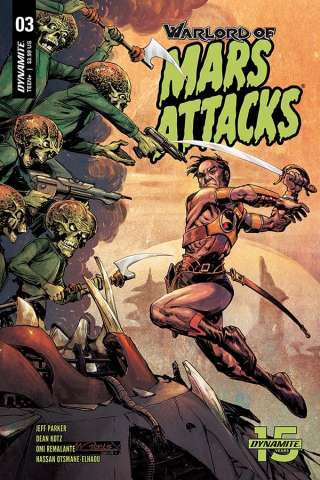 Warlord of Mars Attacks #3 (Morales Cover)