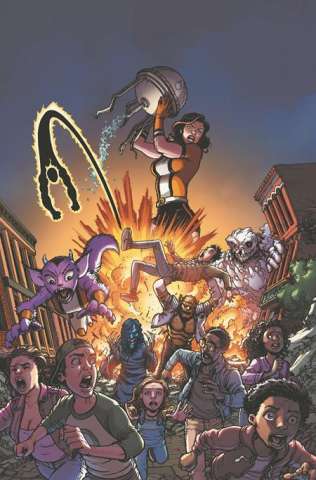 The Unstoppable Doom Patrol #5 (Chris Burnham Cover)