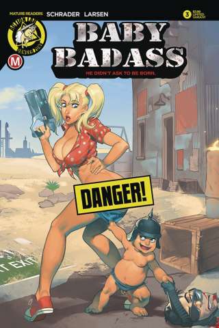 Baby Badass #3 (Pires Cover)