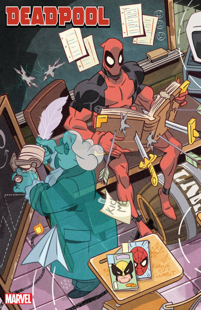 Deadpool #1 (Sean Galloway Saturday Morning Connect Cover)