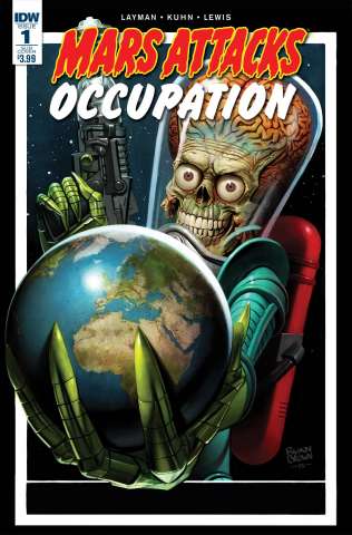 Mars Attacks: Occupation #1 (Subscription Cover)