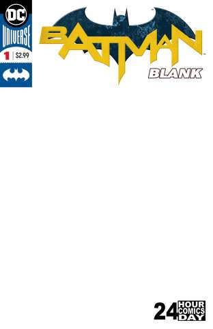 Batman #1 (Blank Comic)