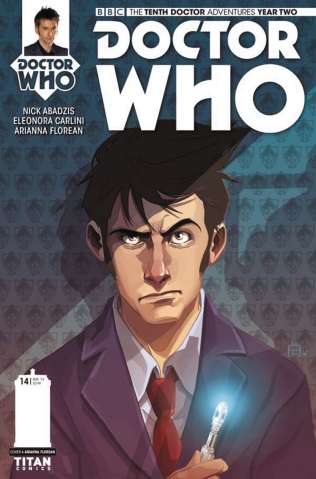 Doctor Who: New Adventures with the Tenth Doctor, Year Two #14 (Florean Cover)