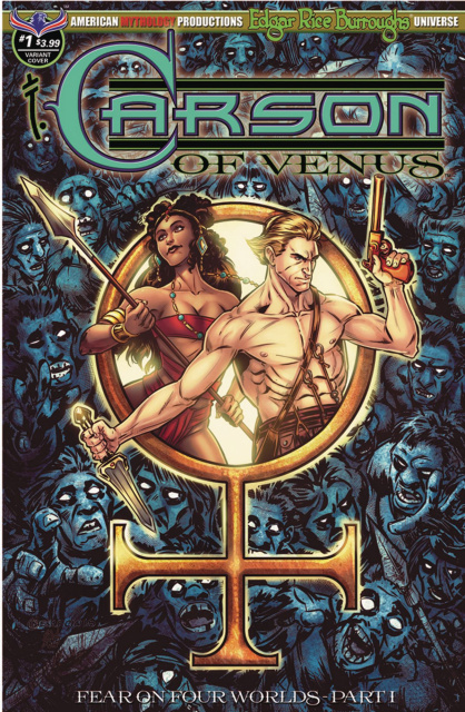 Carson of Venus: Fear on Four Worlds #1 (Visions of Venus Cover)