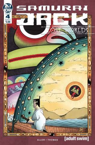 Samurai Jack: Lost Worlds #4 (Thomas Cover)