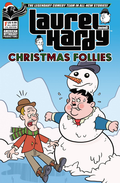 Laurel and Hardy: Christmas Follies #1 (Rankine Cover)