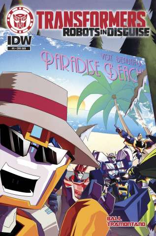 The Transformers: Robots in Disguise Animated #5 (Subscription Cover)