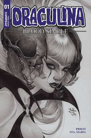 Draculina: Blood Simple #1 (25 Copy Lacchei B&W Cover)