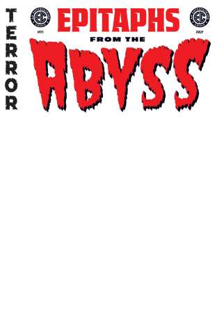 EC Epitaphs: From the Abyss #1 (Blank Sketch Cover)