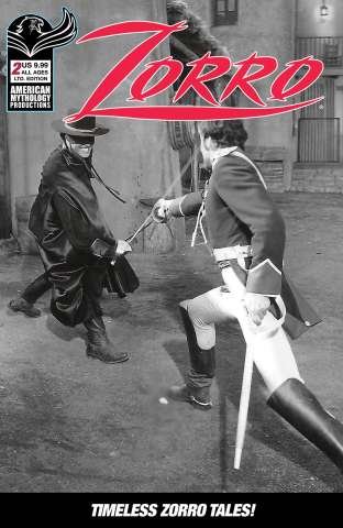 American Mythology Archives: Zorro 1966 #2 (B&W Photo Cover)