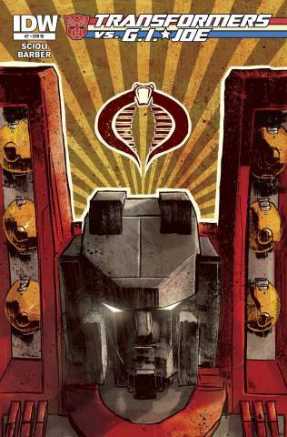 Transformers vs. G.I. Joe #7 (10 Copy Cover)