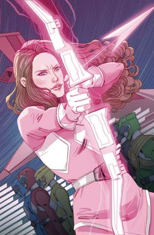 Mighty Morphin Power Rangers: Pink #1 (10 Copy Sauvage Cover)