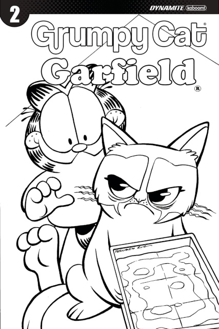 Grumpy Cat / Garfield #2 (30 Copy Ruiz Cover)