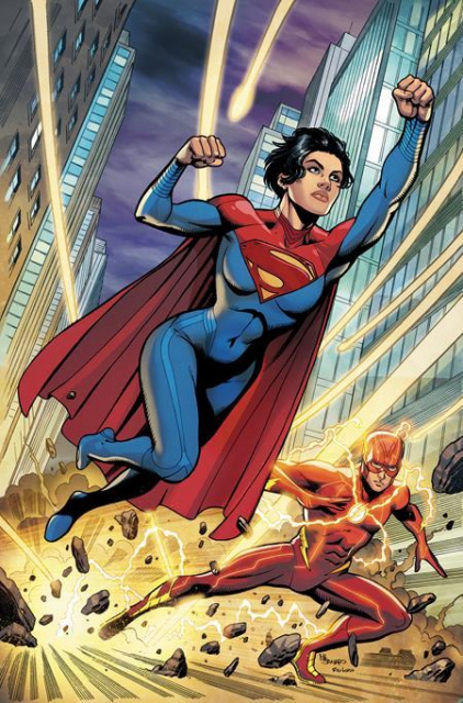 Action Comics #1056 (Maria Laura Sanapo The Flash Movie Card Stock Cover)