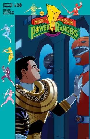 Mighty Morphin Power Rangers #28 (Subscription Gibson Cover)