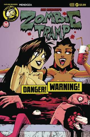 Zombie Tramp #37 (Blood Tub Risque Cover)