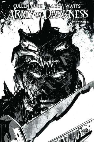 The Army of Darkness #4 (10 Copy Hardman B&W Cover)