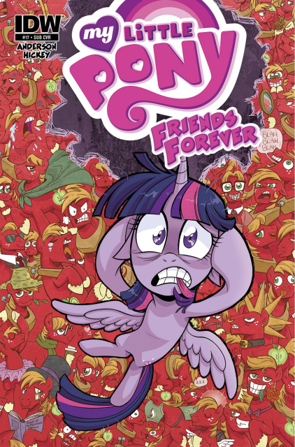 My Little Pony: Friends Forever #17 (Subscription Cover)