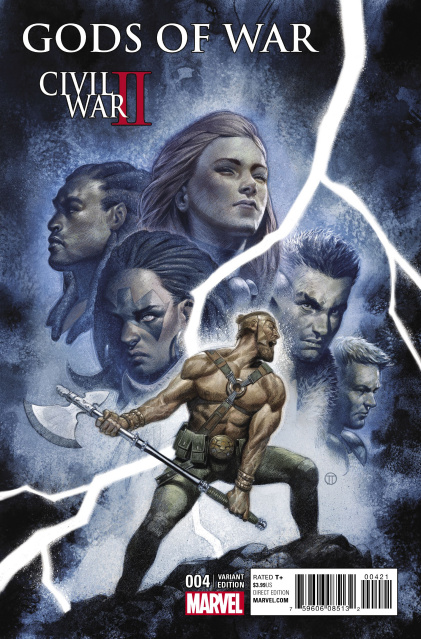 Civil War II: Gods of War #4 (Tedesco Cover)
