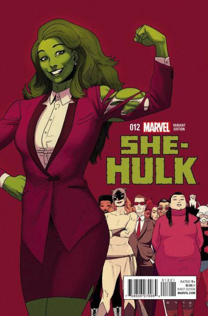 She-Hulk #12 (Anka Final Issue Cover)
