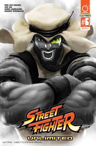Street Fighter Unlimited #6 (20 Copy SF V Game Cover)