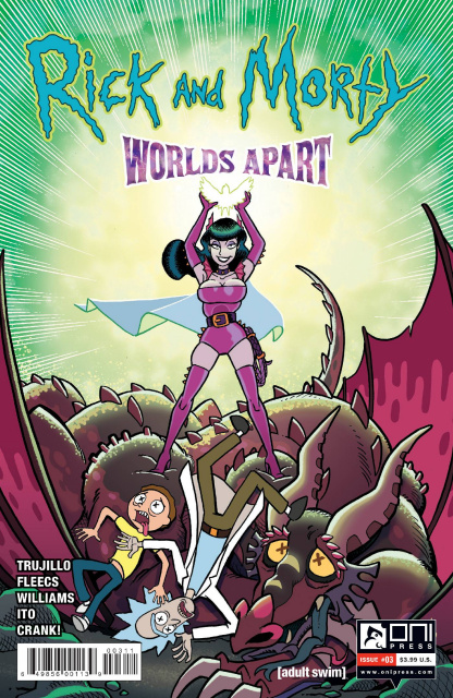 Rick and Morty: Worlds Apart #3 (Fleecs Cover)