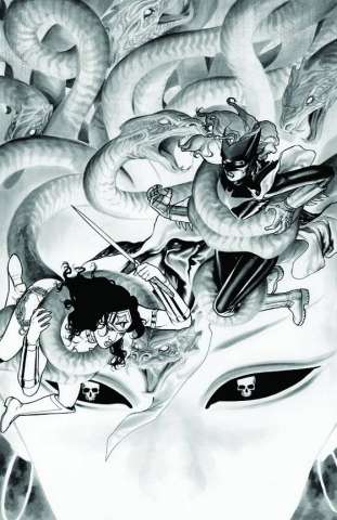 Batwoman #16 (Black & White Cover)