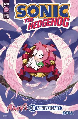 Sonic the Hedgehog: Amy's 30th Anniversary #1 (Fonseca Cover)