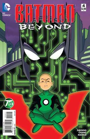 Batman Beyond #4 (Green Lantern 75th Anniversary Cover)