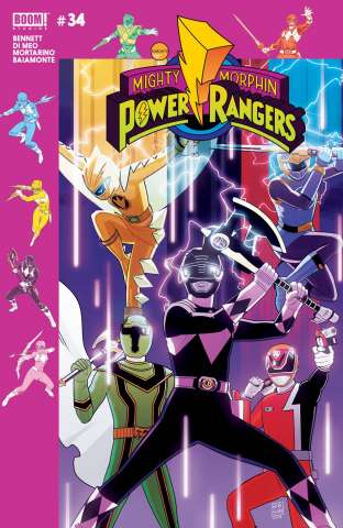 Mighty Morphin Power Rangers #34 (Gibson Cover)