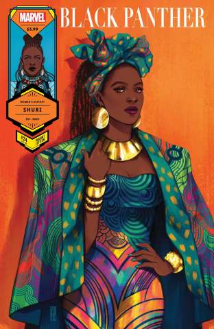 Black Panther #24 (Bartel Shuri Womens History Month Cover)