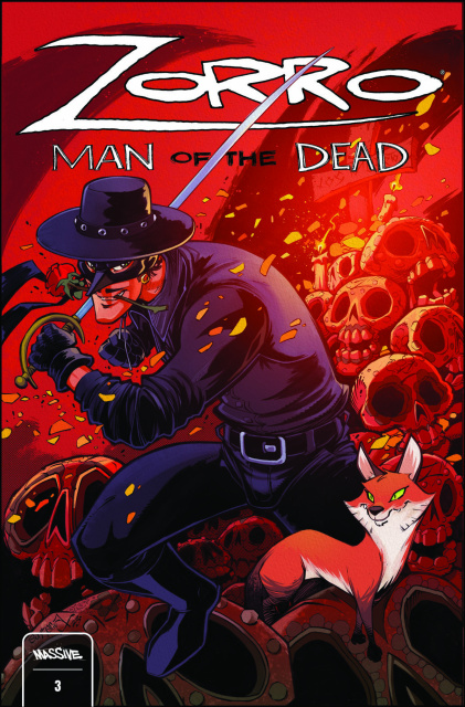 Zorro: Man of the Dead #3 (Sommariva Cover)