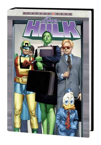 She-Hulk by Dan Slott (Omnibus Mayhew Cover)
