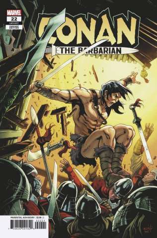 Conan the Barbarian #22 (Schiti Cover)