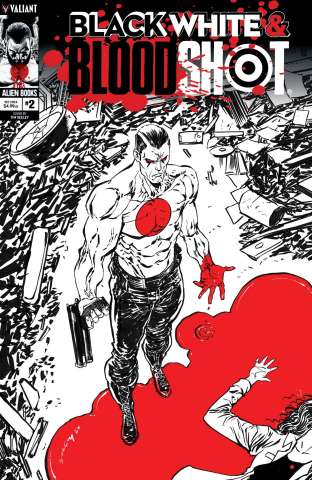 Black, White & Bloodshot #2 (Seeley Cover)