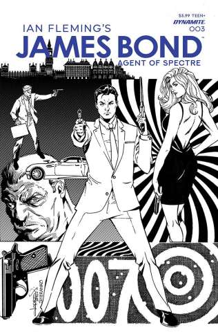James Bond: Agent of SPECTRE #3 (20 Copy Lopresti B&W Cover)