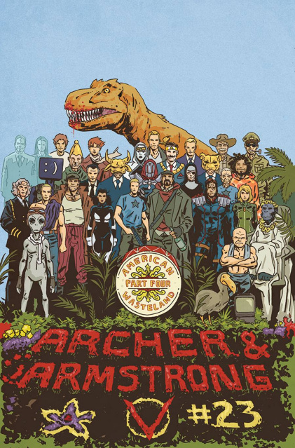 Archer & Armstrong #23 (Walsh Cover)