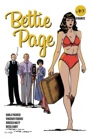 Bettie Page #3 (7 Copy Peeples Homage Cover)