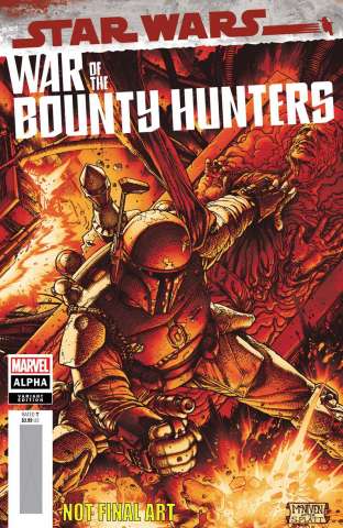 Star Wars: War of the Bounty Hunters - Alpha #1 (McNiven Crimson Cover)