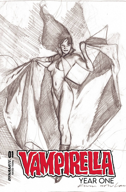 Vampirella: Year One #1 (10 Copy Nowlan Pencils Cover)