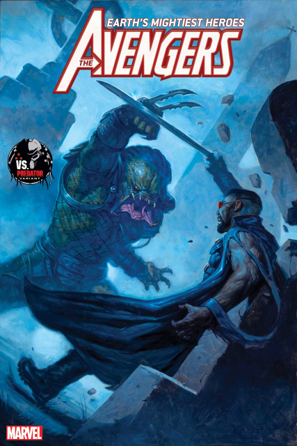 Avengers #58 (Gist Predator Cover)