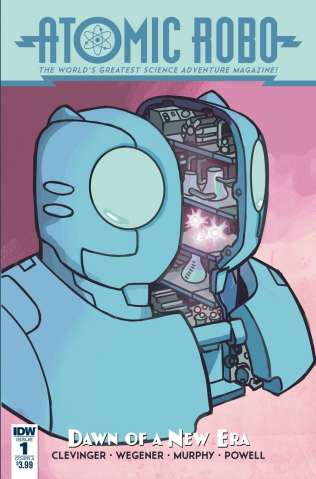 Atomic Robo and the Dawn of a New Era #1 (Wegener Cover)